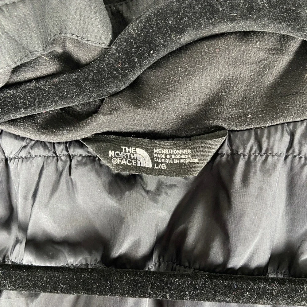 The North Face WindWall Jacket Mens Large Black Primaloft Insulated Hooded Coat